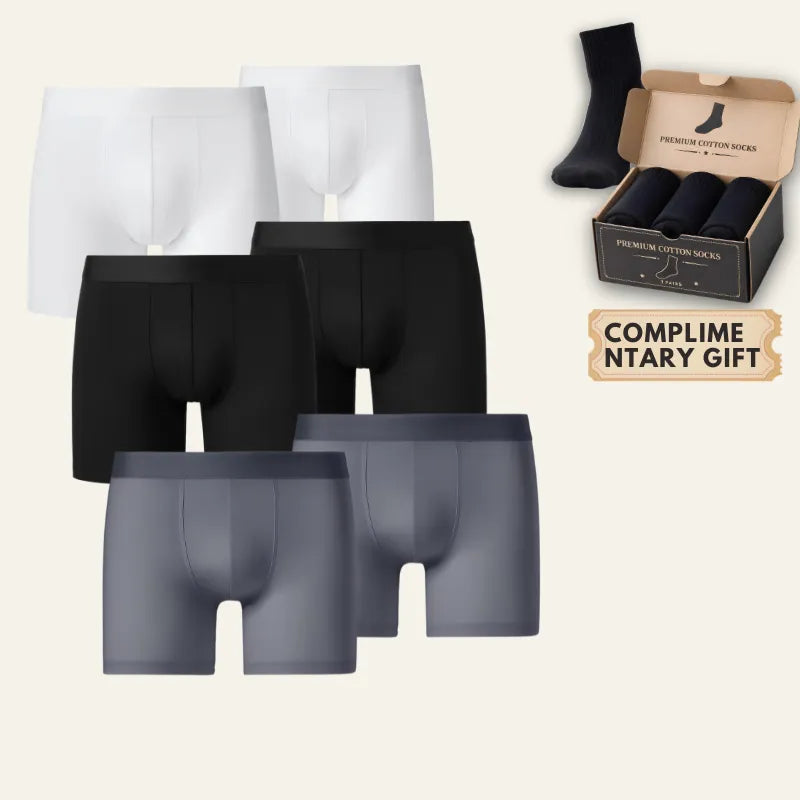 Buy 3, Get 6 Boxer Briefs + Free Socks