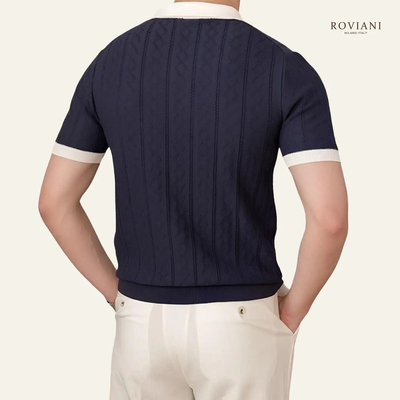 Men’s Bordeaux® Polo Knit