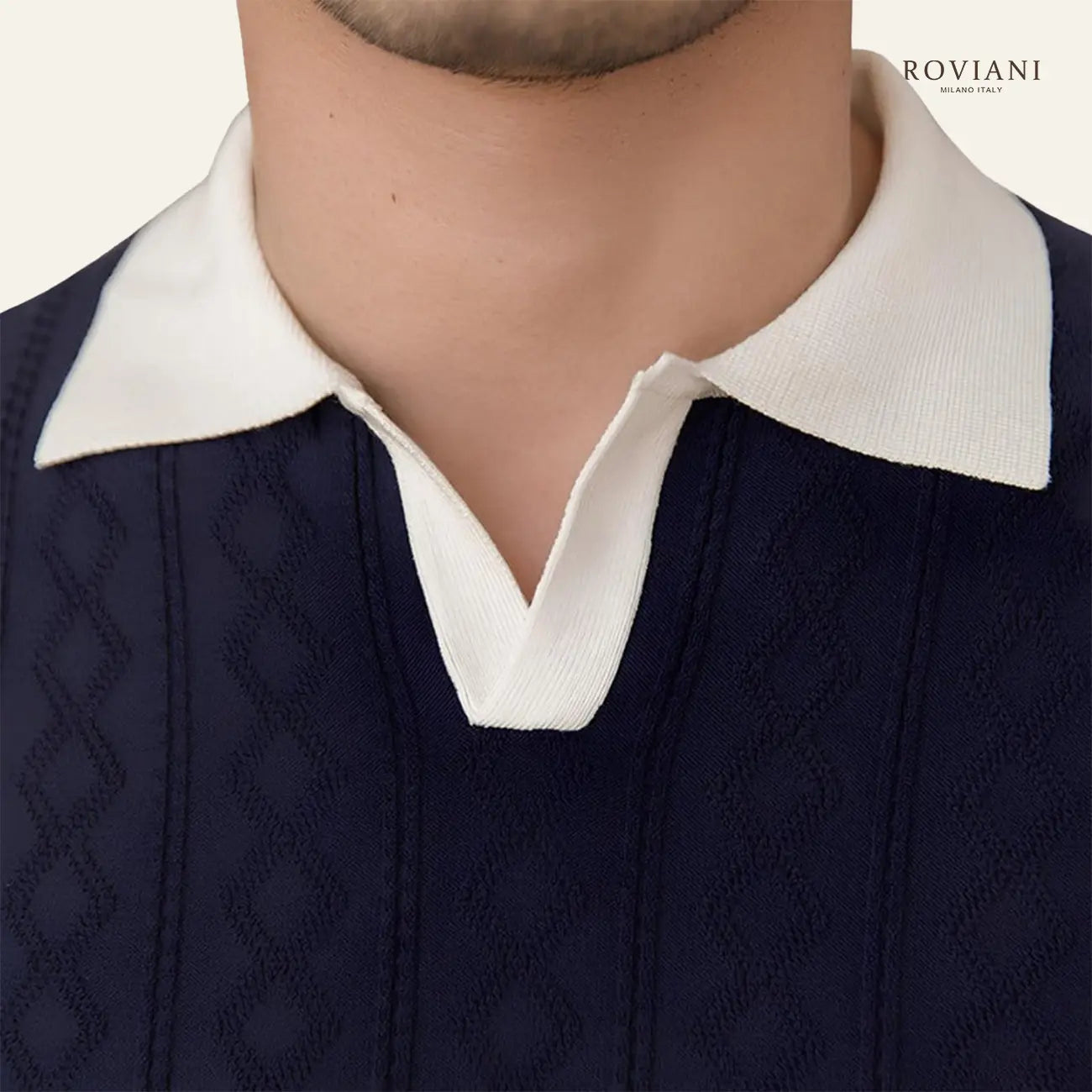 Men’s Bordeaux® Polo Knit