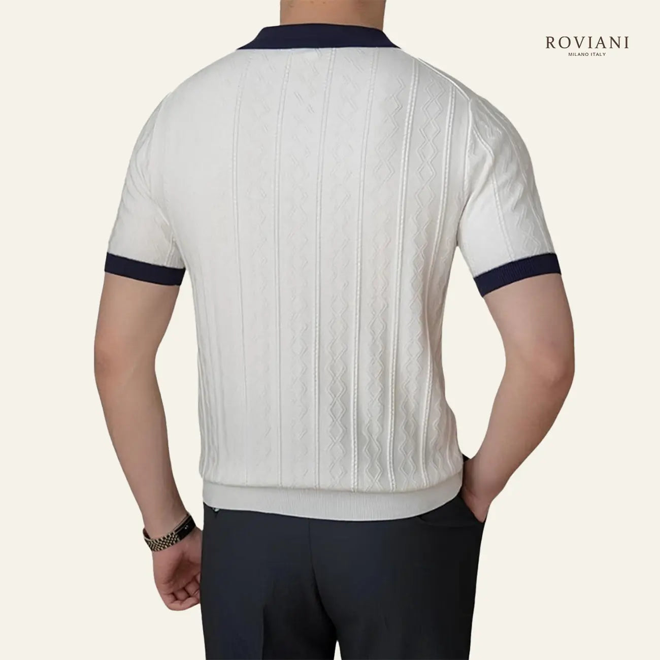 Men’s Bordeaux® Polo Knit